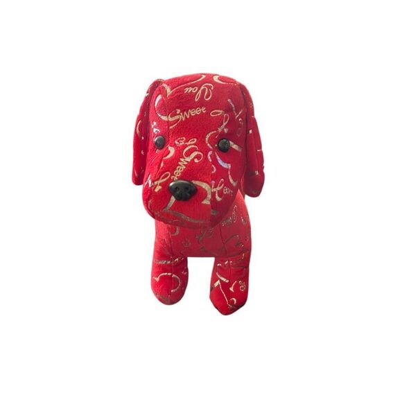 Dan Dee Collectors Choice Womens/Kids Red Dachshund Weiner Valentine Plush OS - Picture 5 of 12